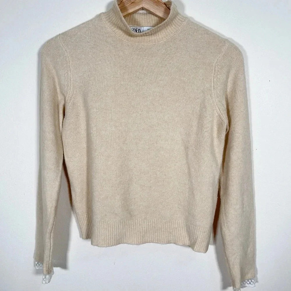 🌟✨2 for $40✨🌟 ZARA | IVORY SWEATER - Picture 3 of 14
